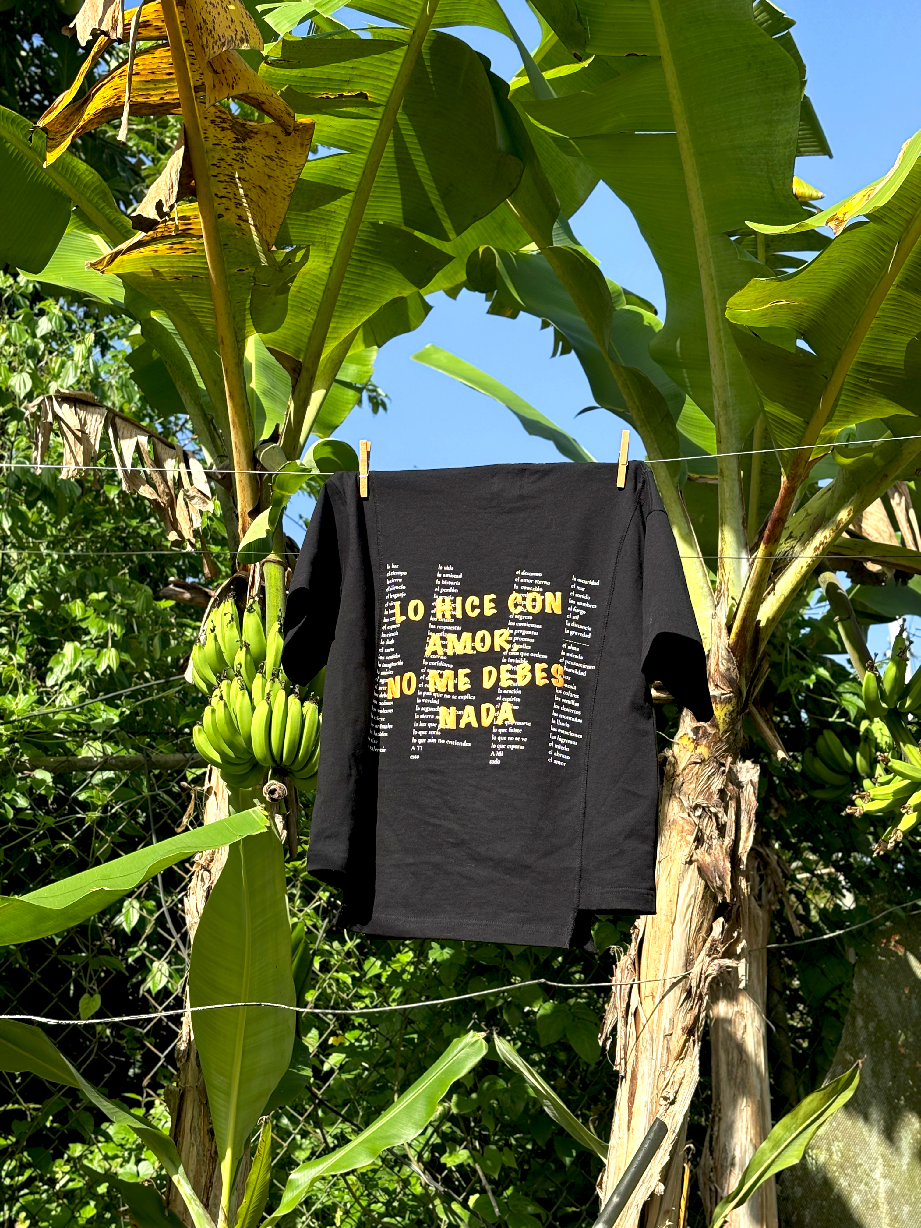 GENESIS 1:1 WOMAN TEE (BLACK)